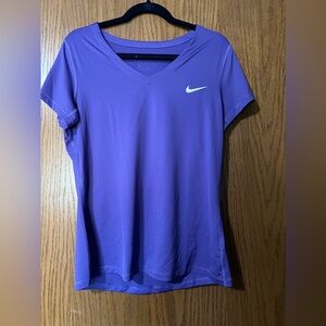 Purple Nike t shirt